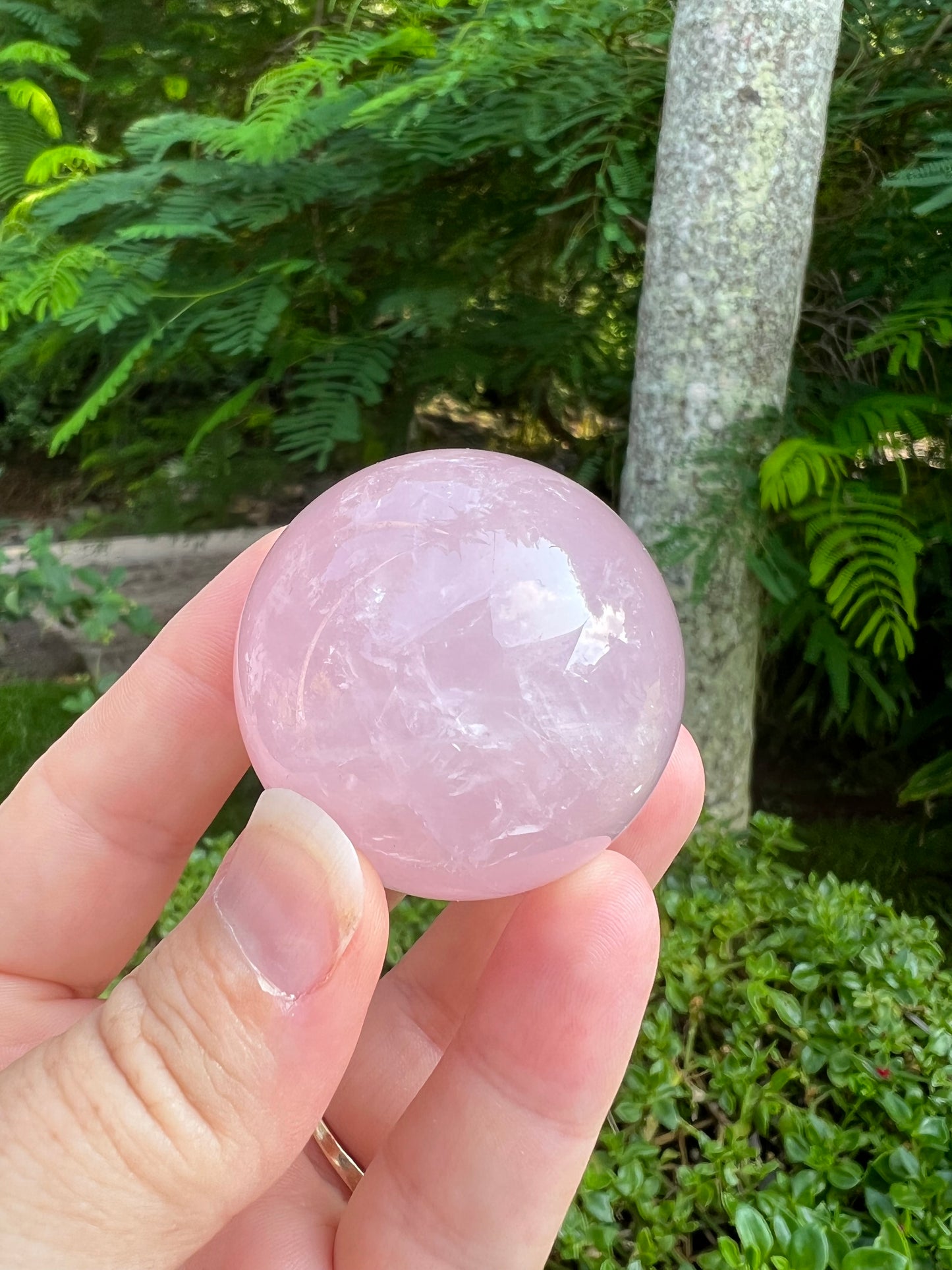 Rose Quartz Sphere