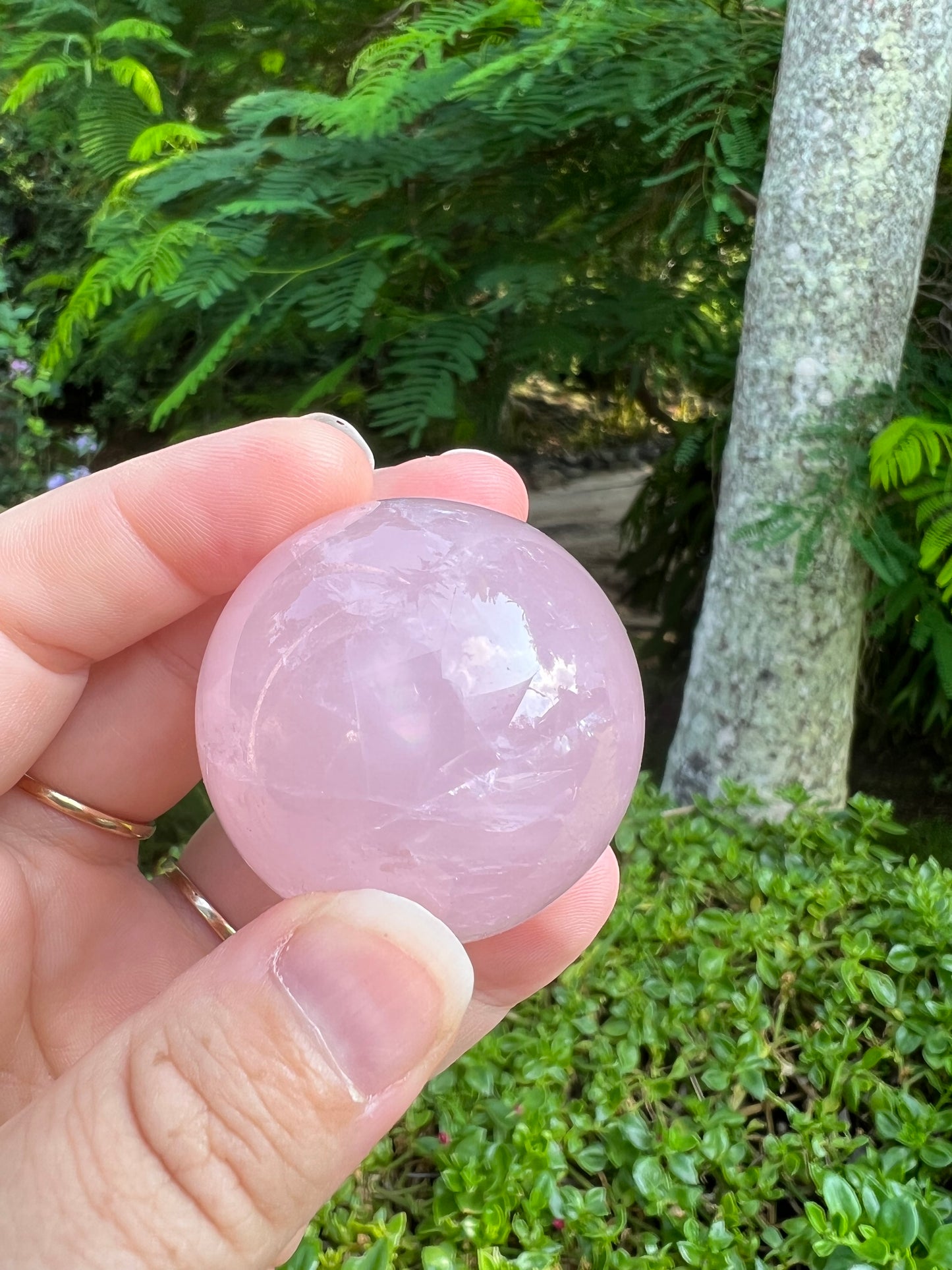 Rose Quartz Sphere