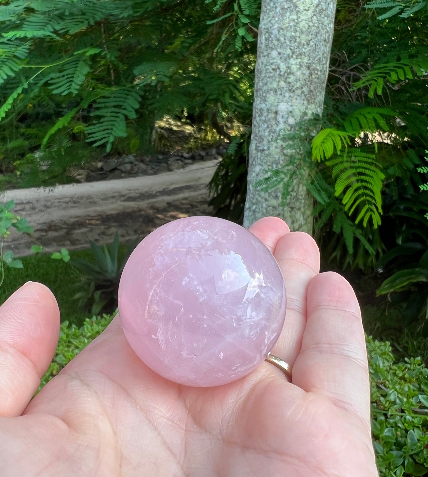 Rose Quartz Sphere