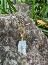 Load image into Gallery viewer, Topaz in Lepidolite Pendant

