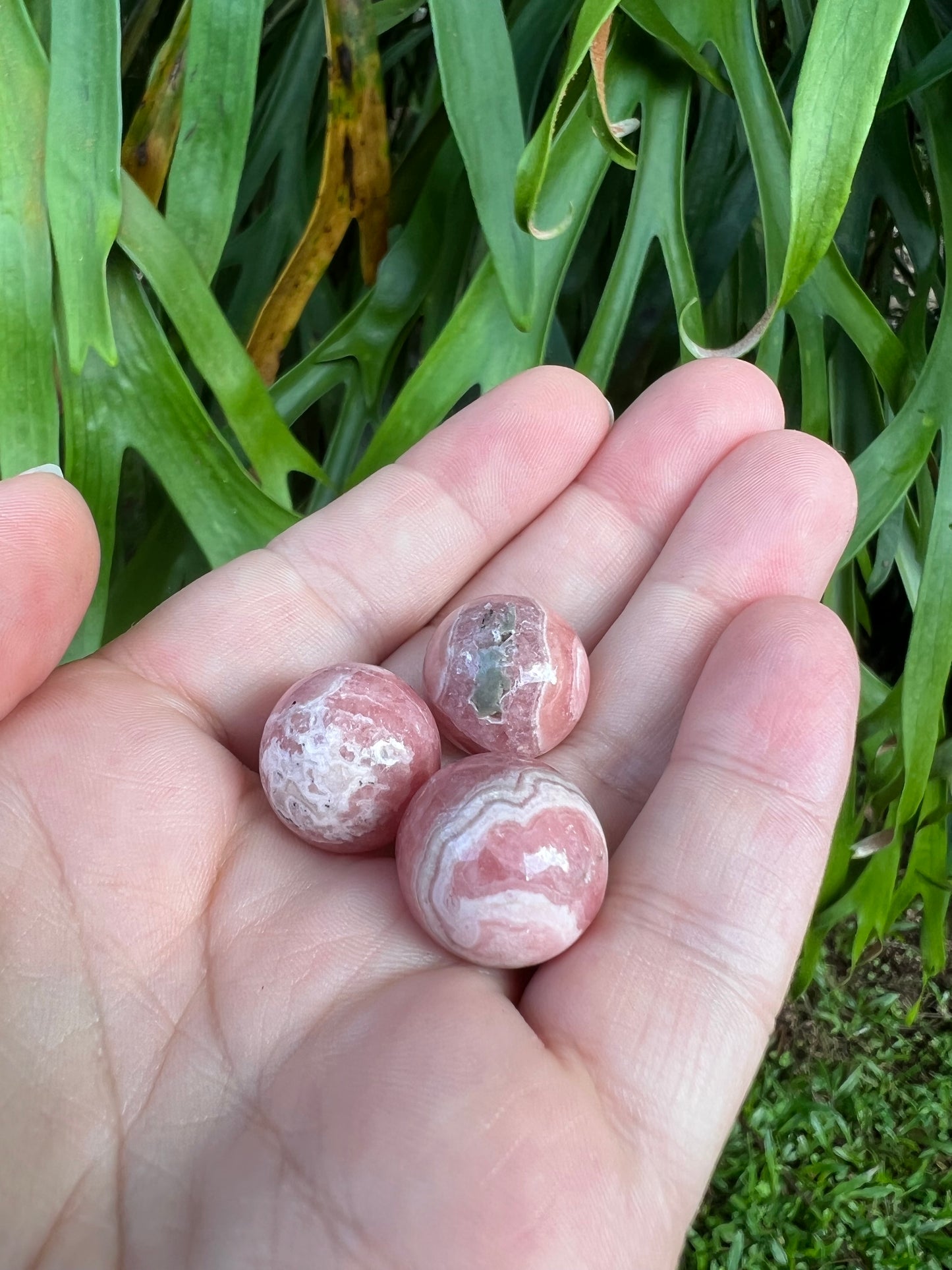Rhodochrosite Sphere