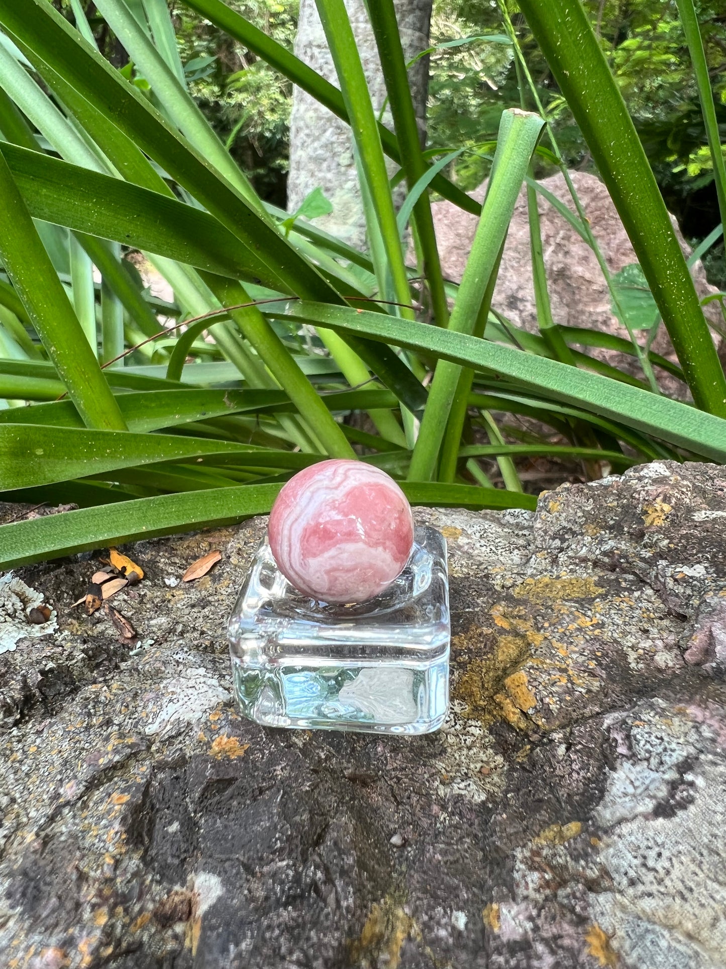 Rhodochrosite Sphere