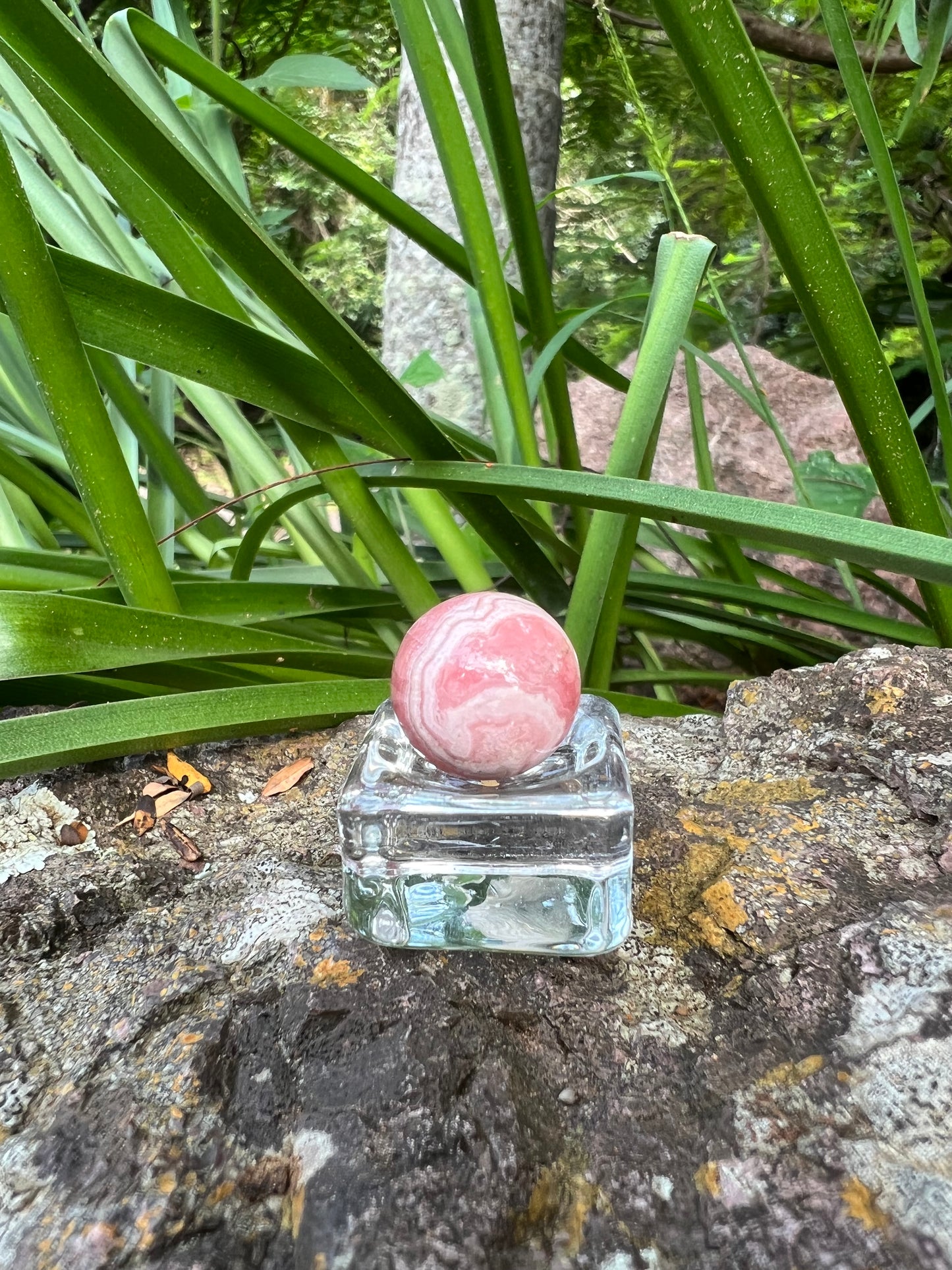 Rhodochrosite Sphere