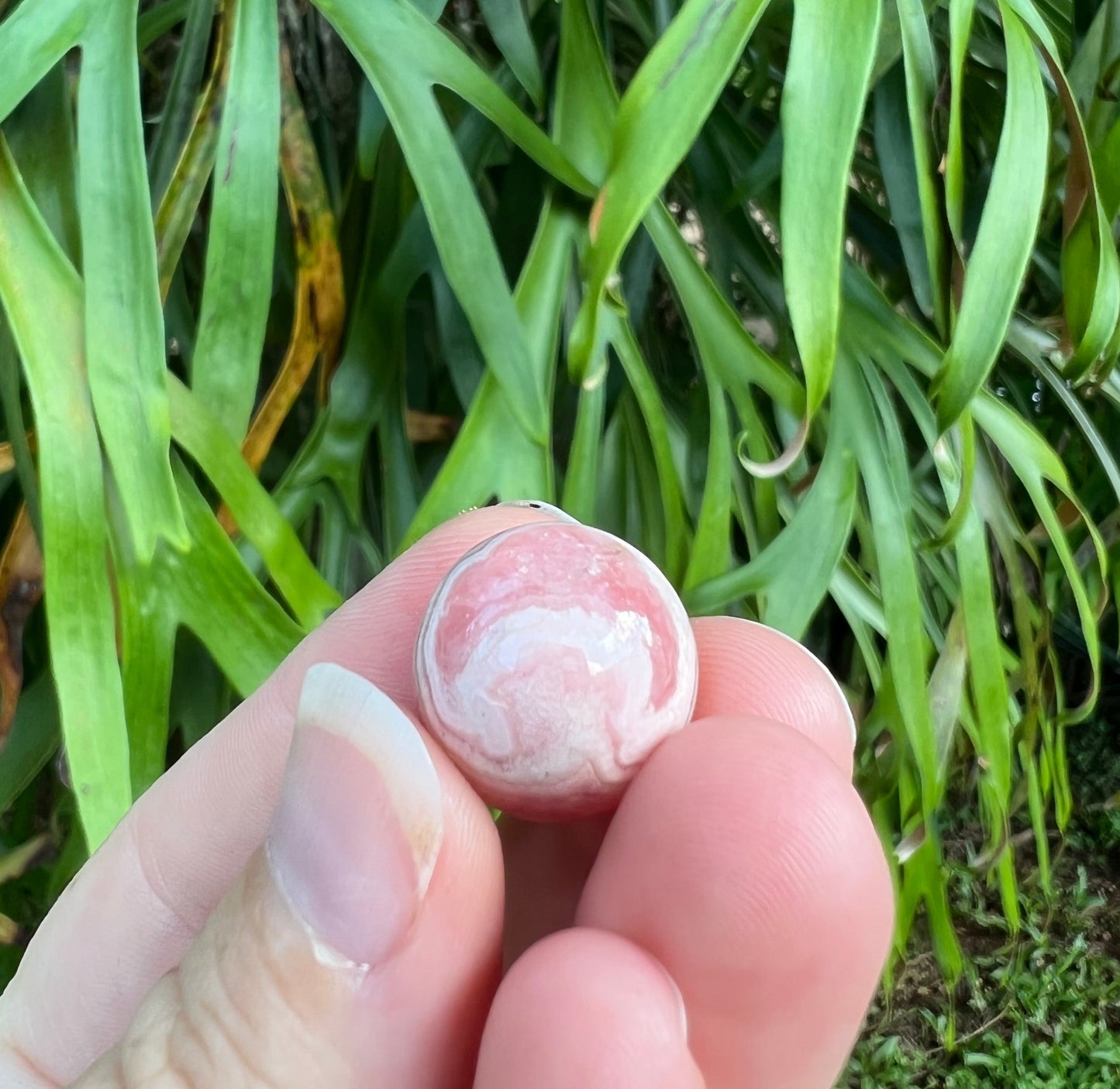 Rhodochrosite Sphere