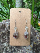 Load image into Gallery viewer, Red Phantom Stirling Silver Earrings
