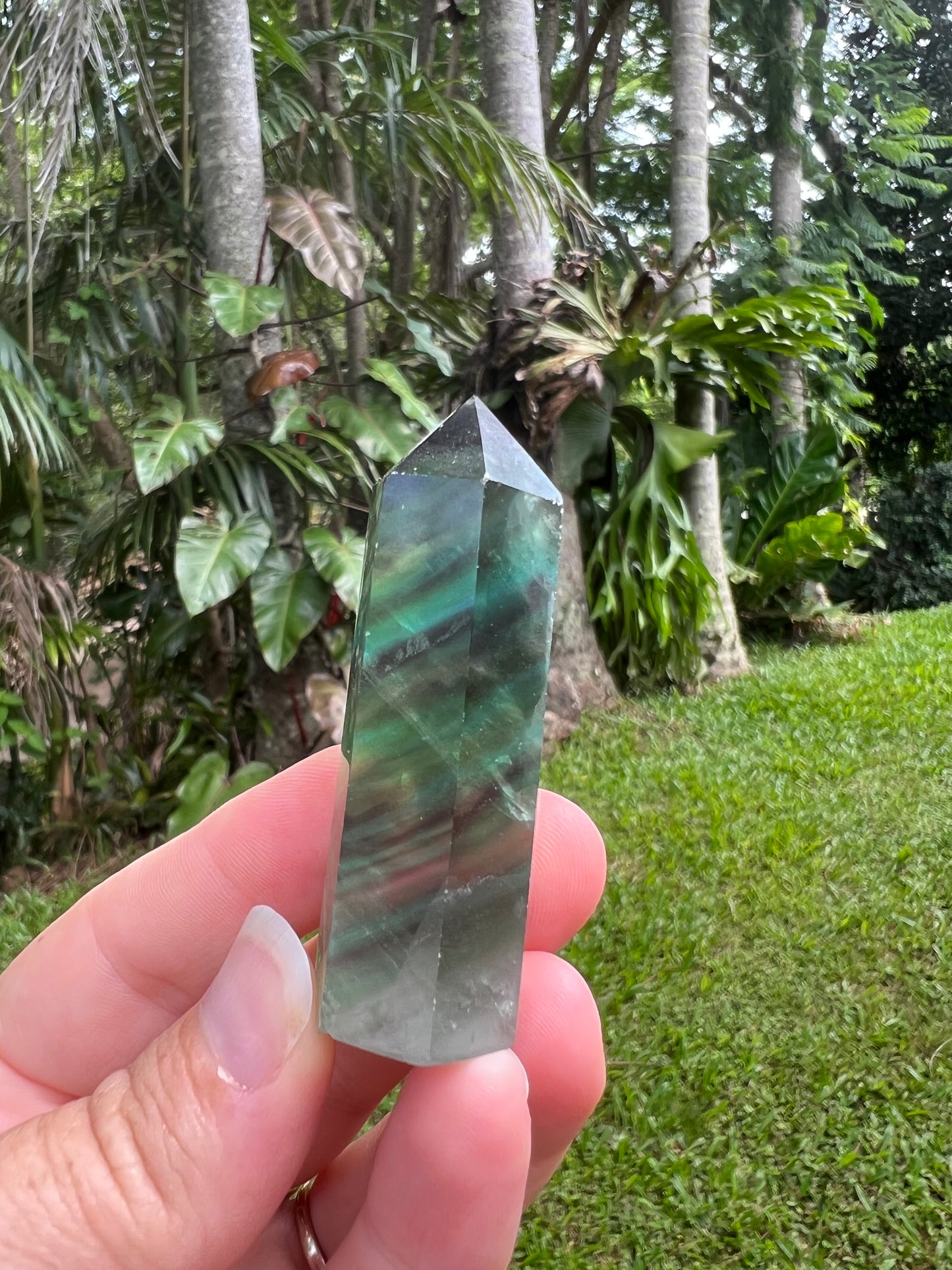 Rainbow Fluorite Tower