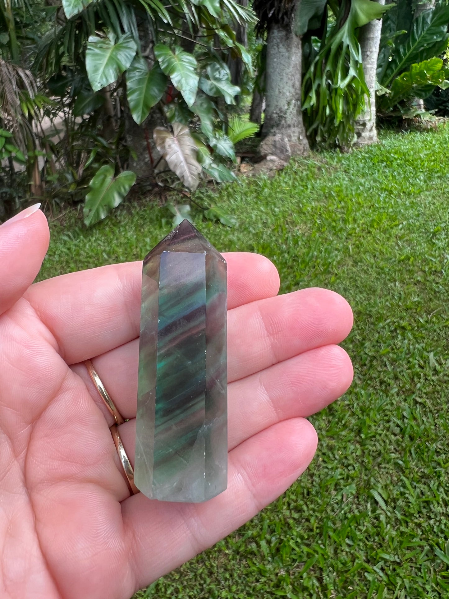 Rainbow Fluorite Tower