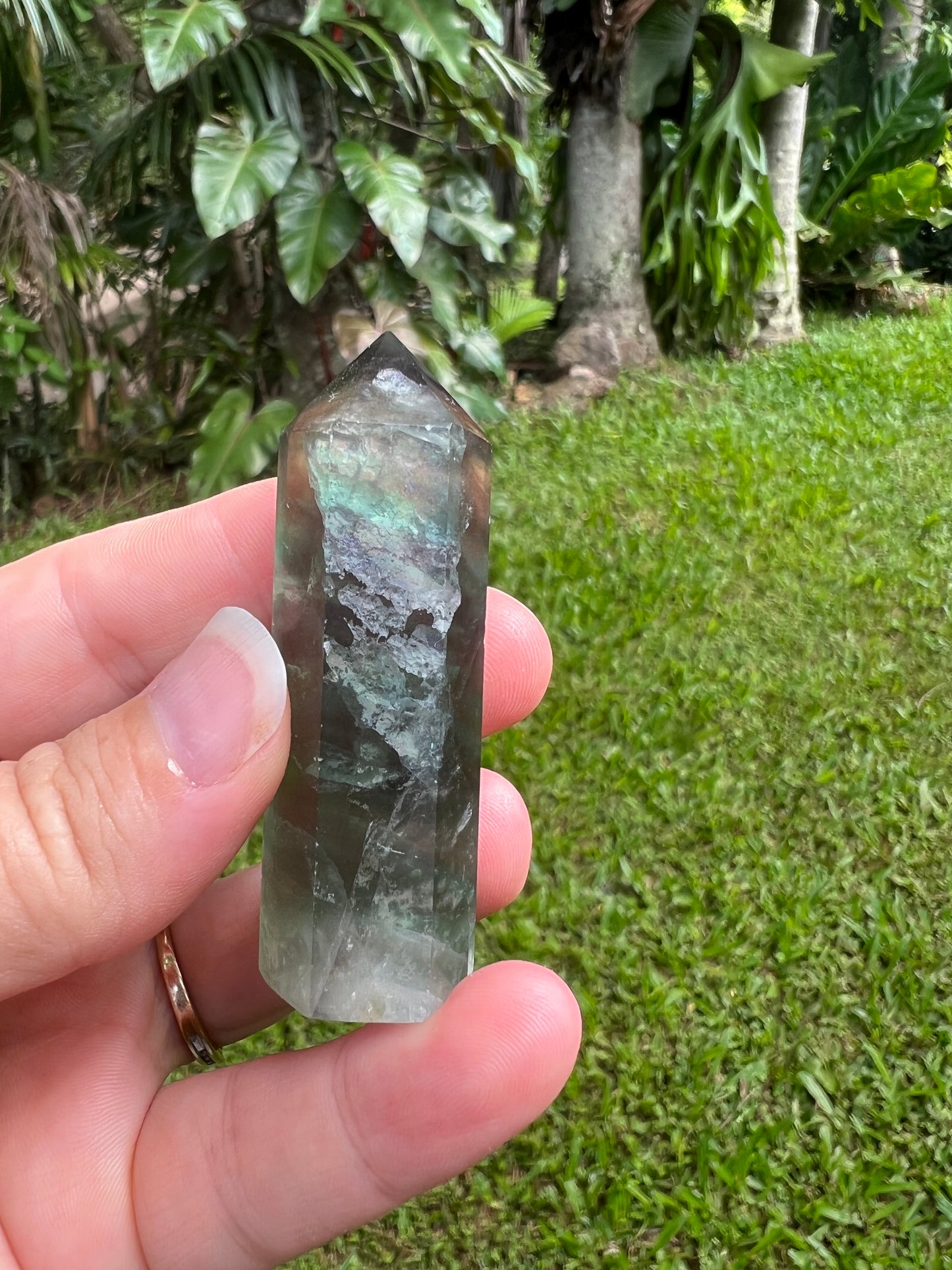 Rainbow Fluorite Tower