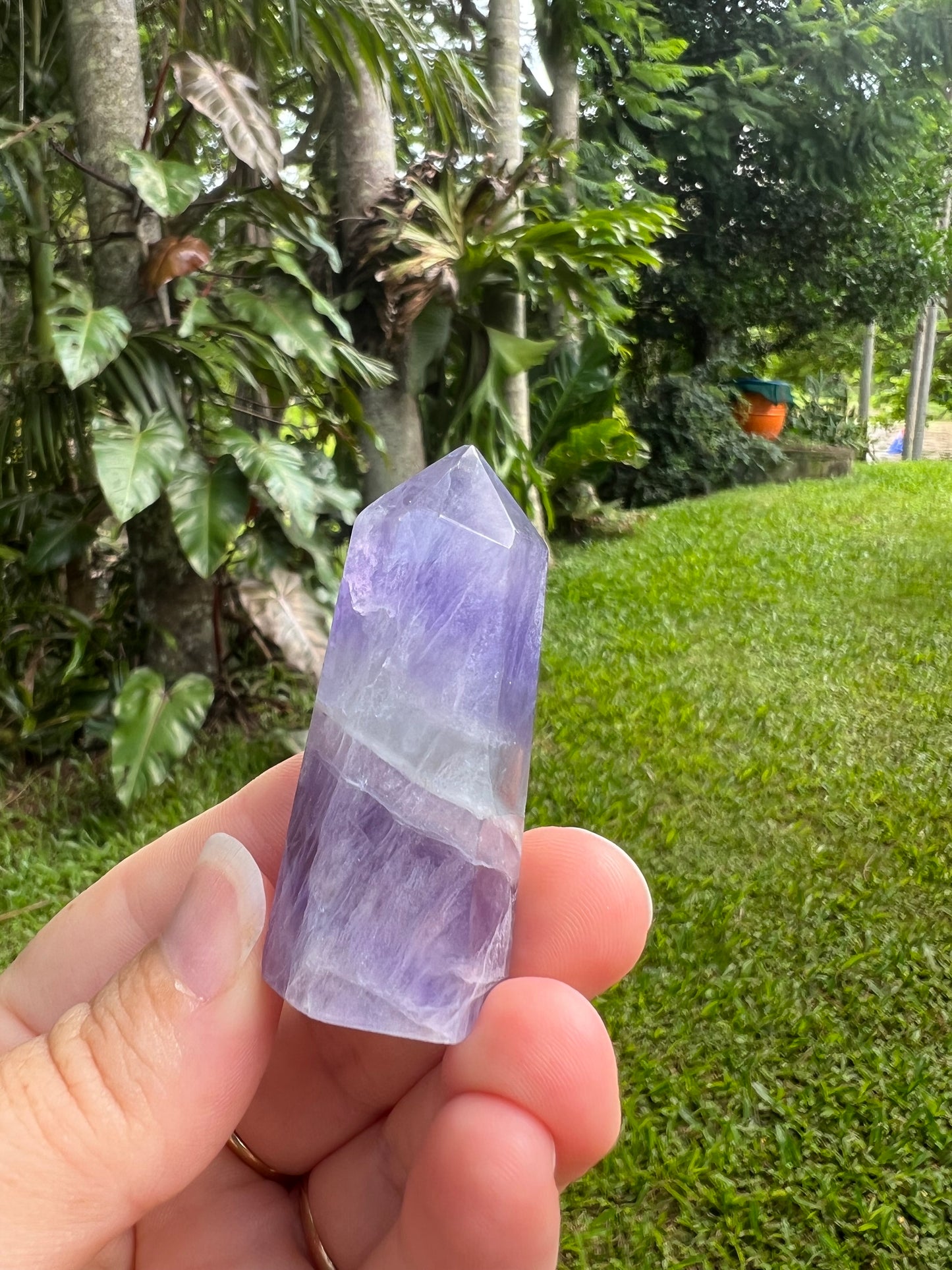Purple Fluorite Tower
