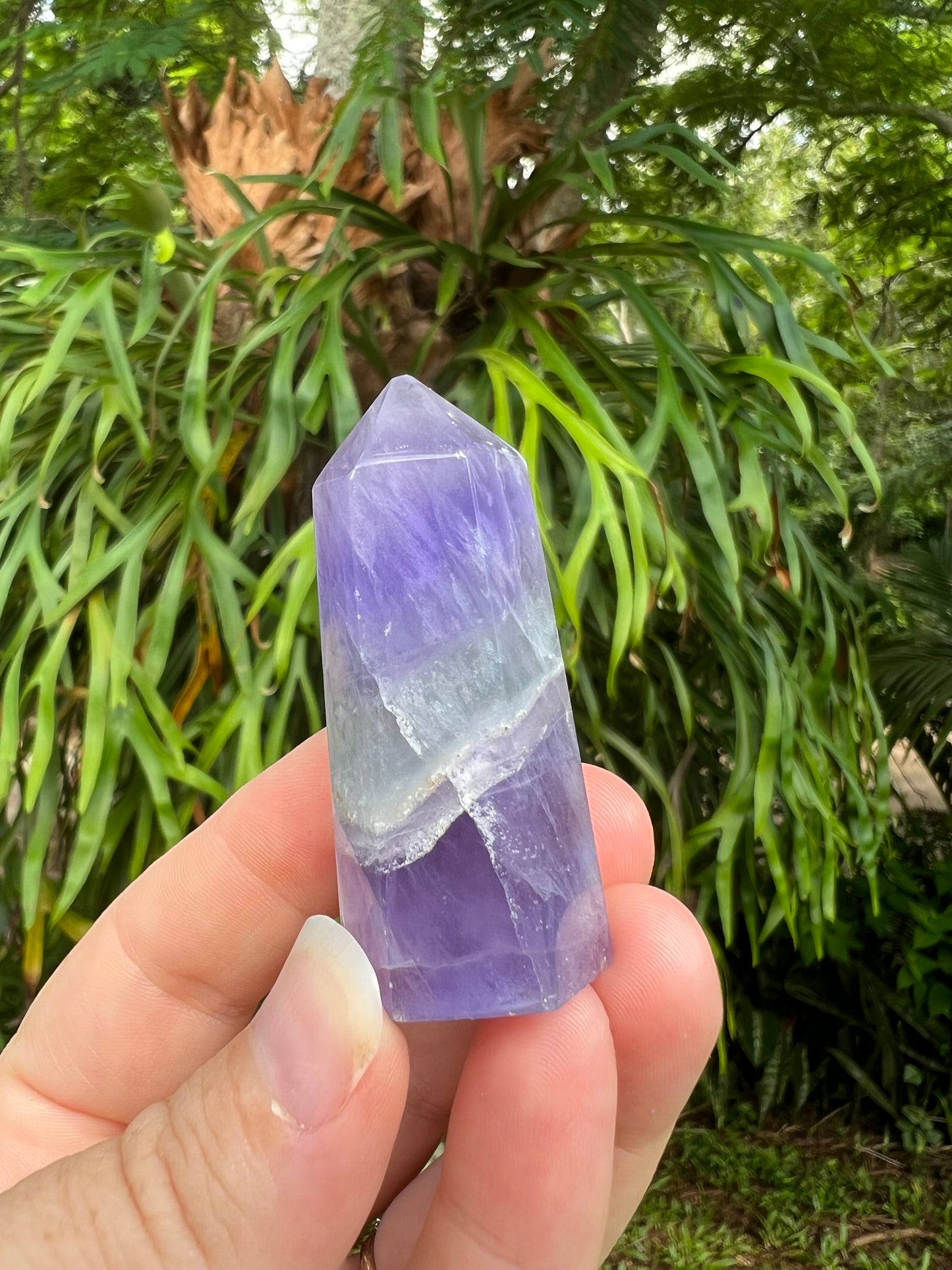 Purple Fluorite Tower