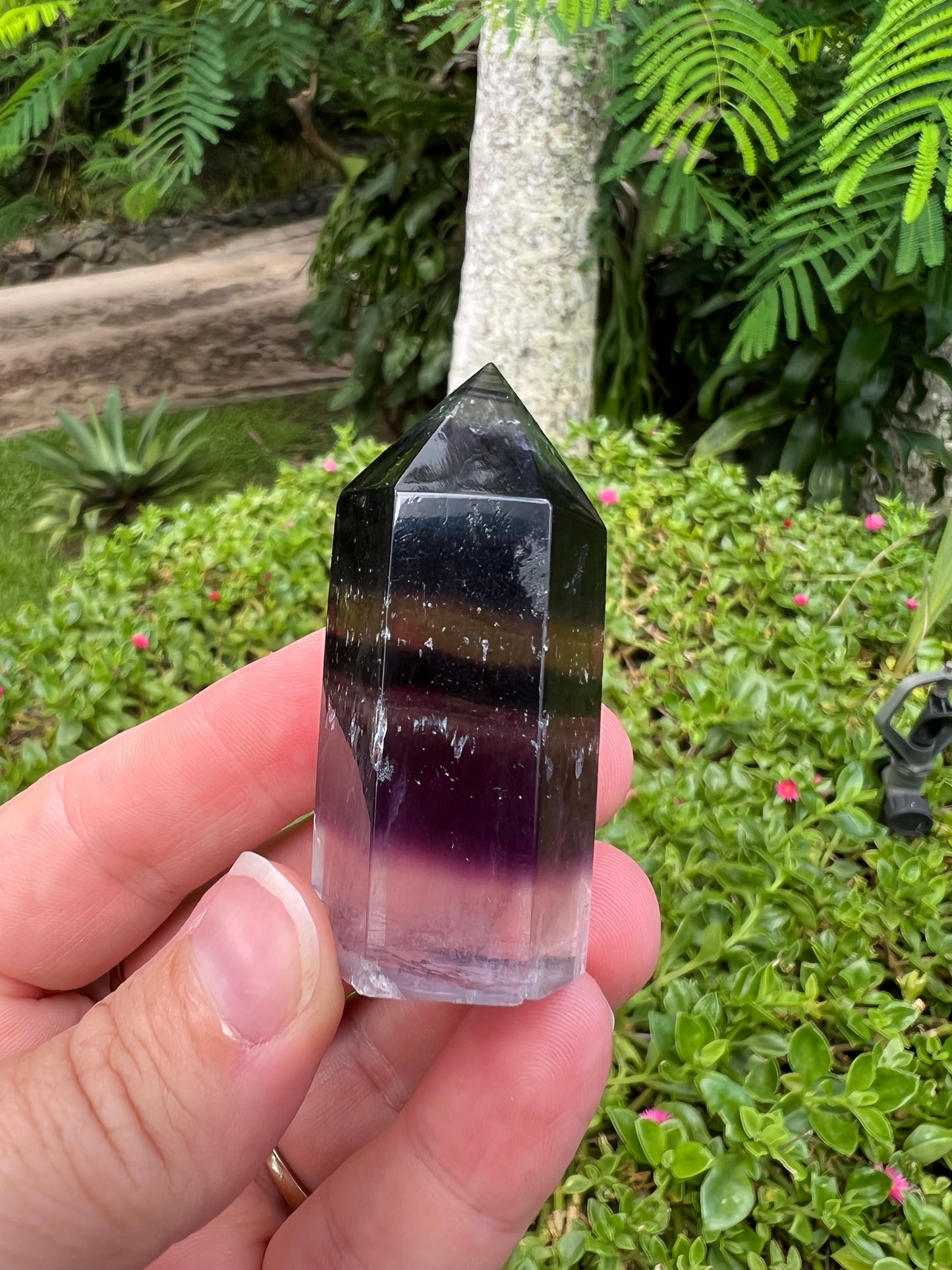 Rainbow Fluorite Tower