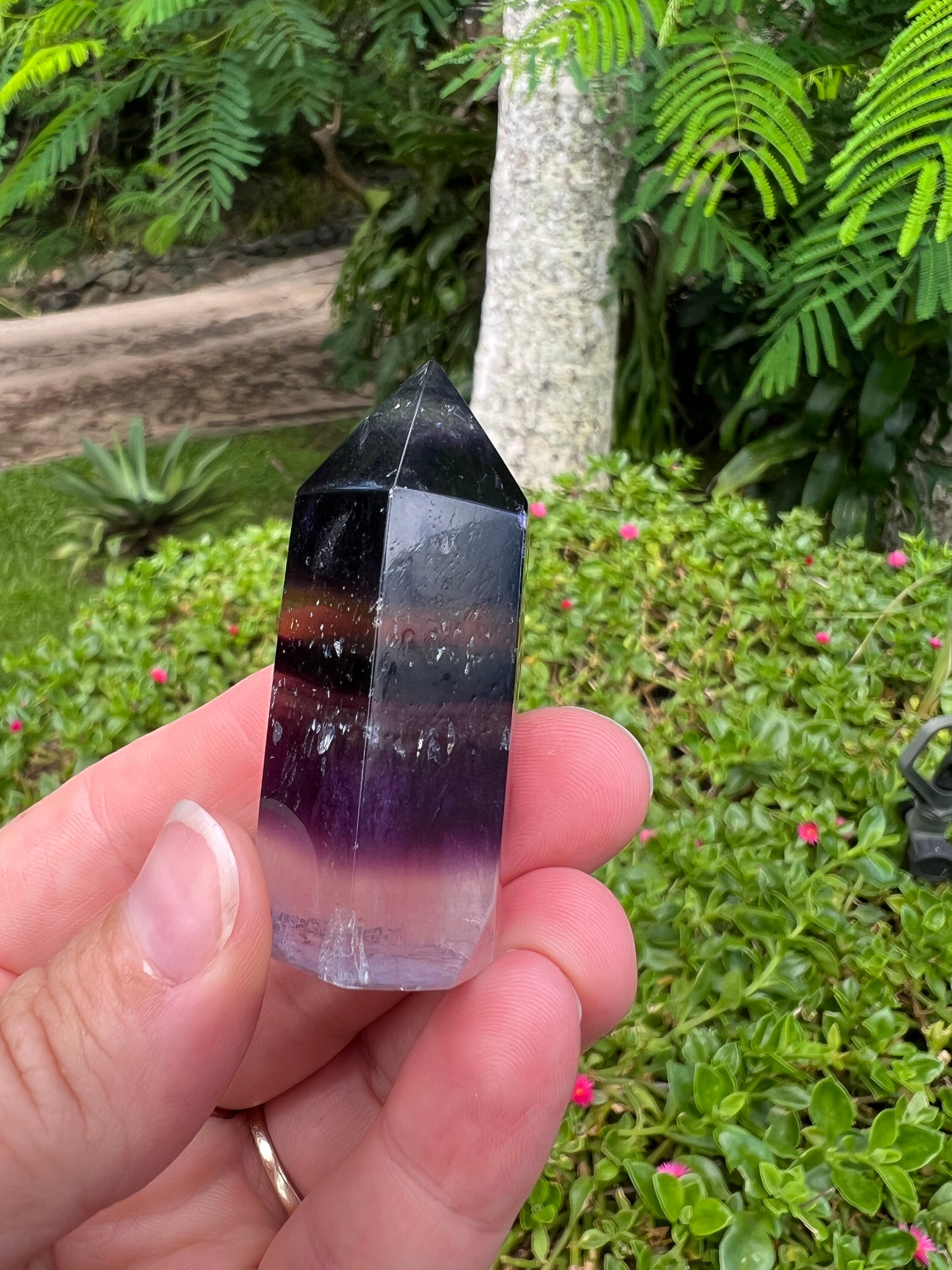 Rainbow Fluorite Tower