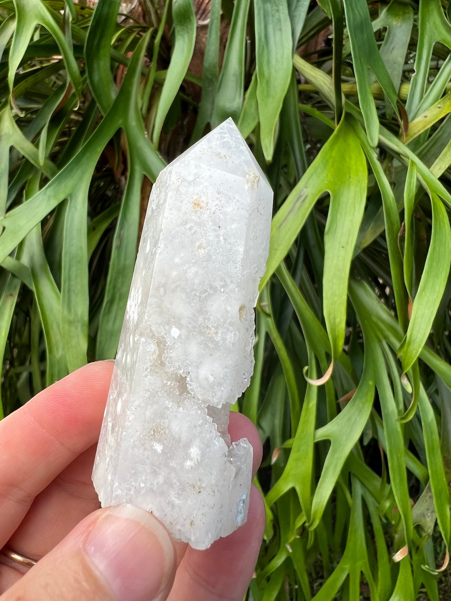 Druzy Quartz Tower