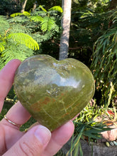 Load image into Gallery viewer, Green Opal Heart
