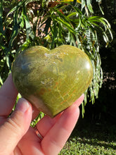 Load image into Gallery viewer, Green Opal Heart
