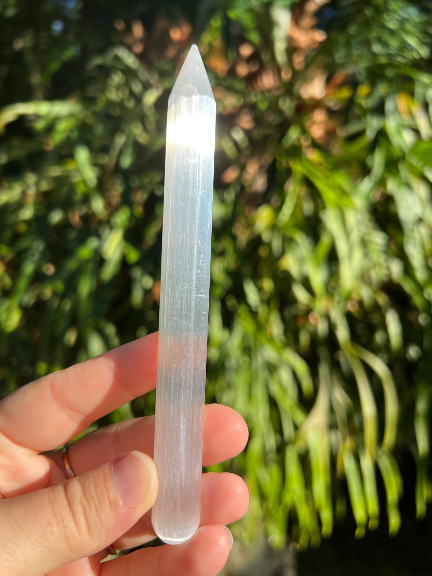 Selenite Pencil Wand