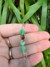 Load image into Gallery viewer, Chrysoprase Silver Bracelet
