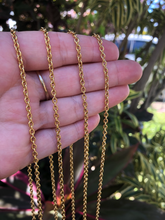 Load image into Gallery viewer, Stainless Steel Gold Tone Chain
